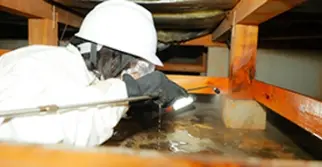 作業後の清掃・除菌まで徹底